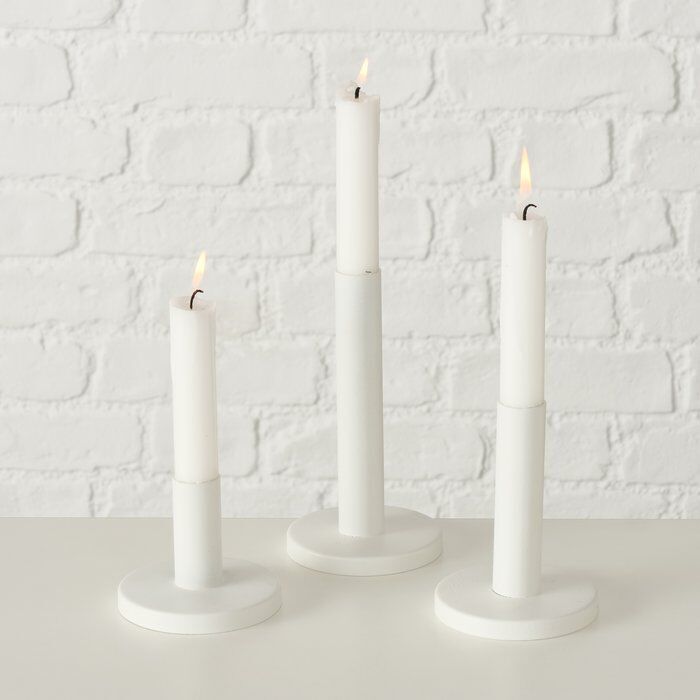 Detailbild-iJsqQSDS-large Kerzenleuchter-Set Malko weiß