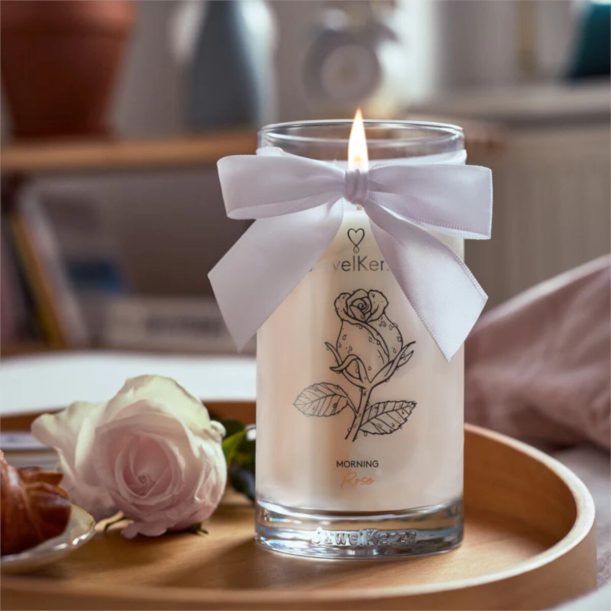 Morning Rose (Armband) 400g Pokal, Einwegbecher, Kerze