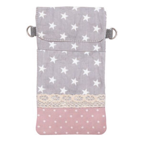 Patchwork Handytasche Umhängetasche (Nature Rose 031)