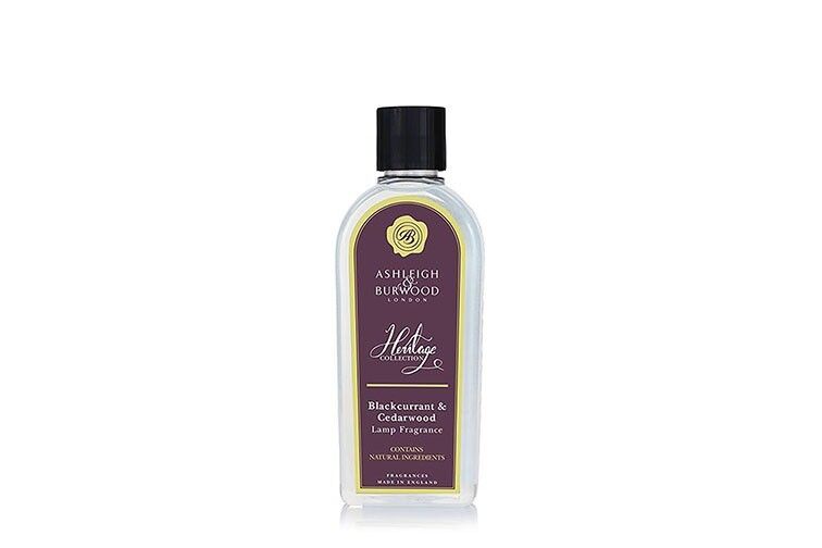 Blackcurrant & Cedarwood 250ml Duftlampenöl Nachfüller Flasche, Rasierwasser