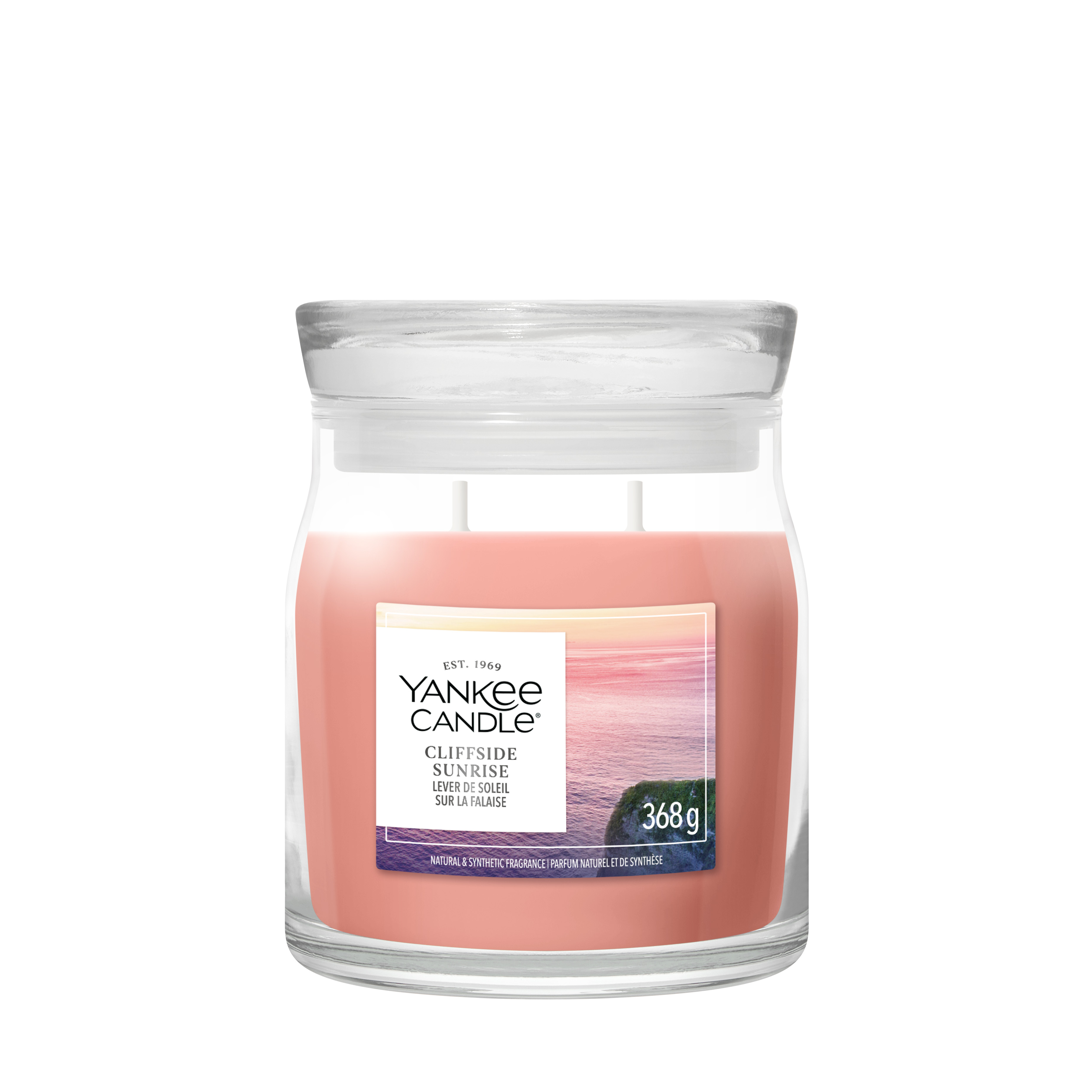 Cliffside Sunrise Signature Medium Jar 368g 2-Docht Cliffside Sunrise Signature Medium Jar 368g 2-Docht