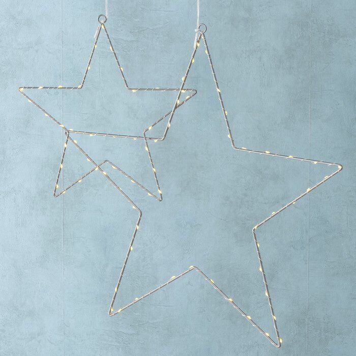 Ambientebild-RID0TQC_-large Leuchtstern Elvira 30cm LED silber