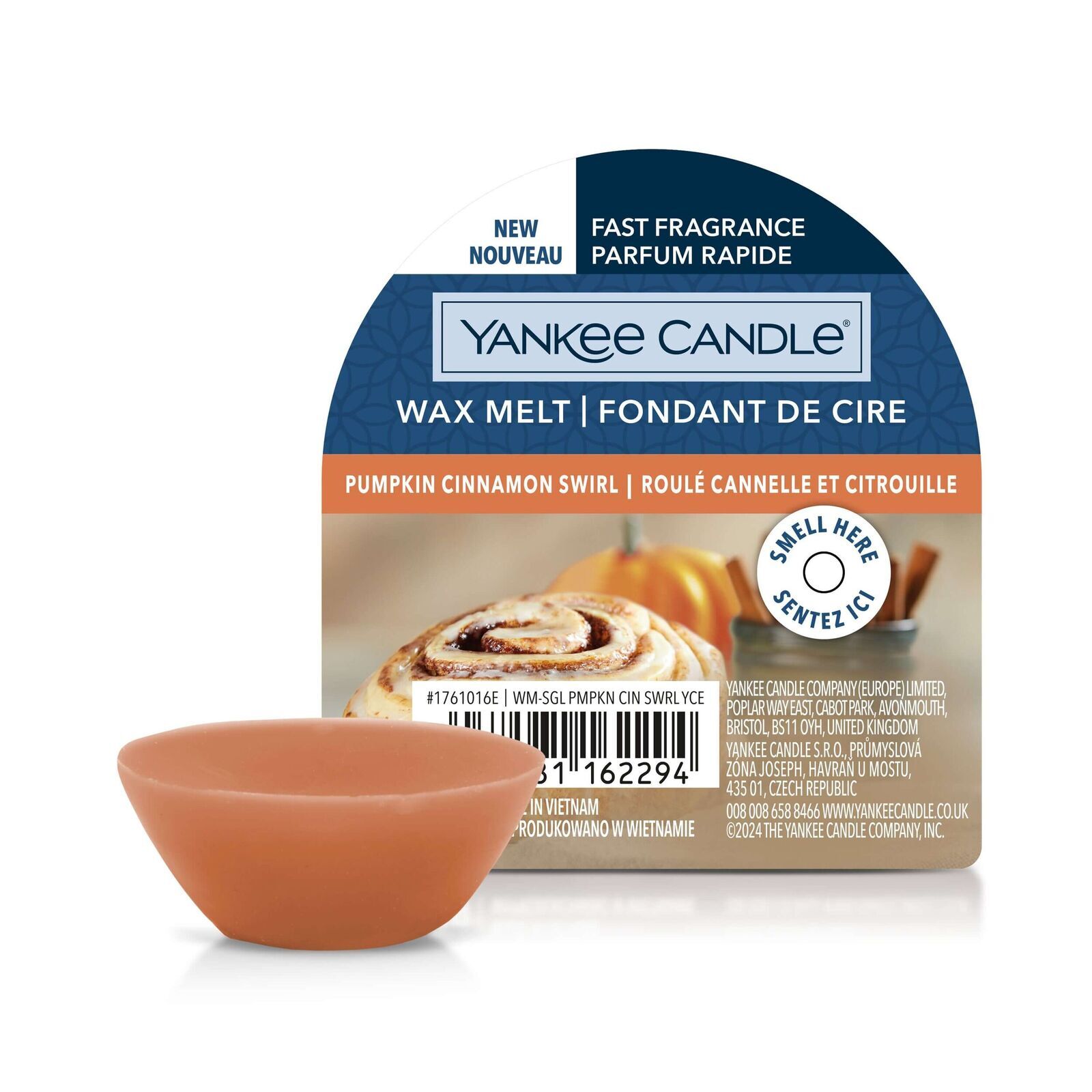 Pumpkin Cinnamon Swirl 22g Wachsmelt Werbung