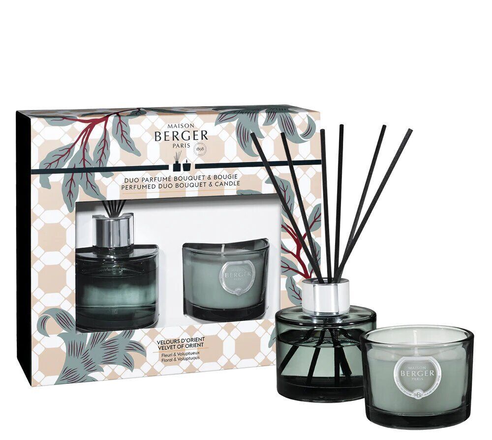 Samt aus dem Orient - Adagio Raumduft Set Diffuser + Duftkerze Auslauf