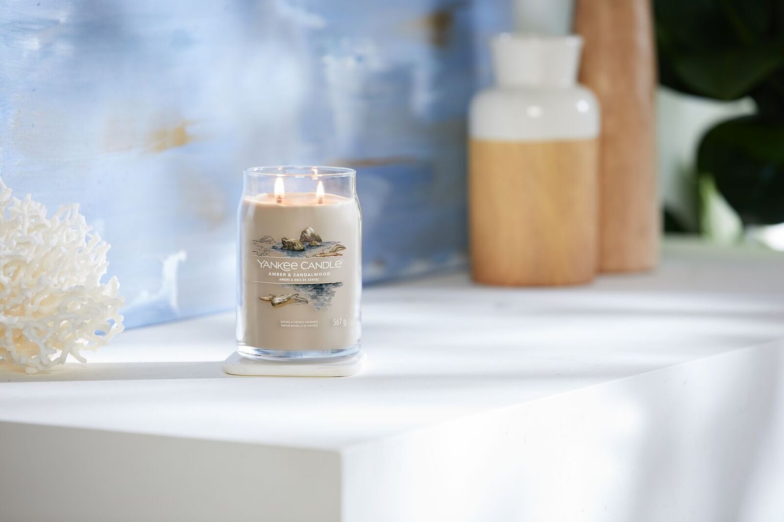 Amber-Sandalwood_Enviro-5 Amber & Sandalwood Signature Large Jar 567g 2-Docht