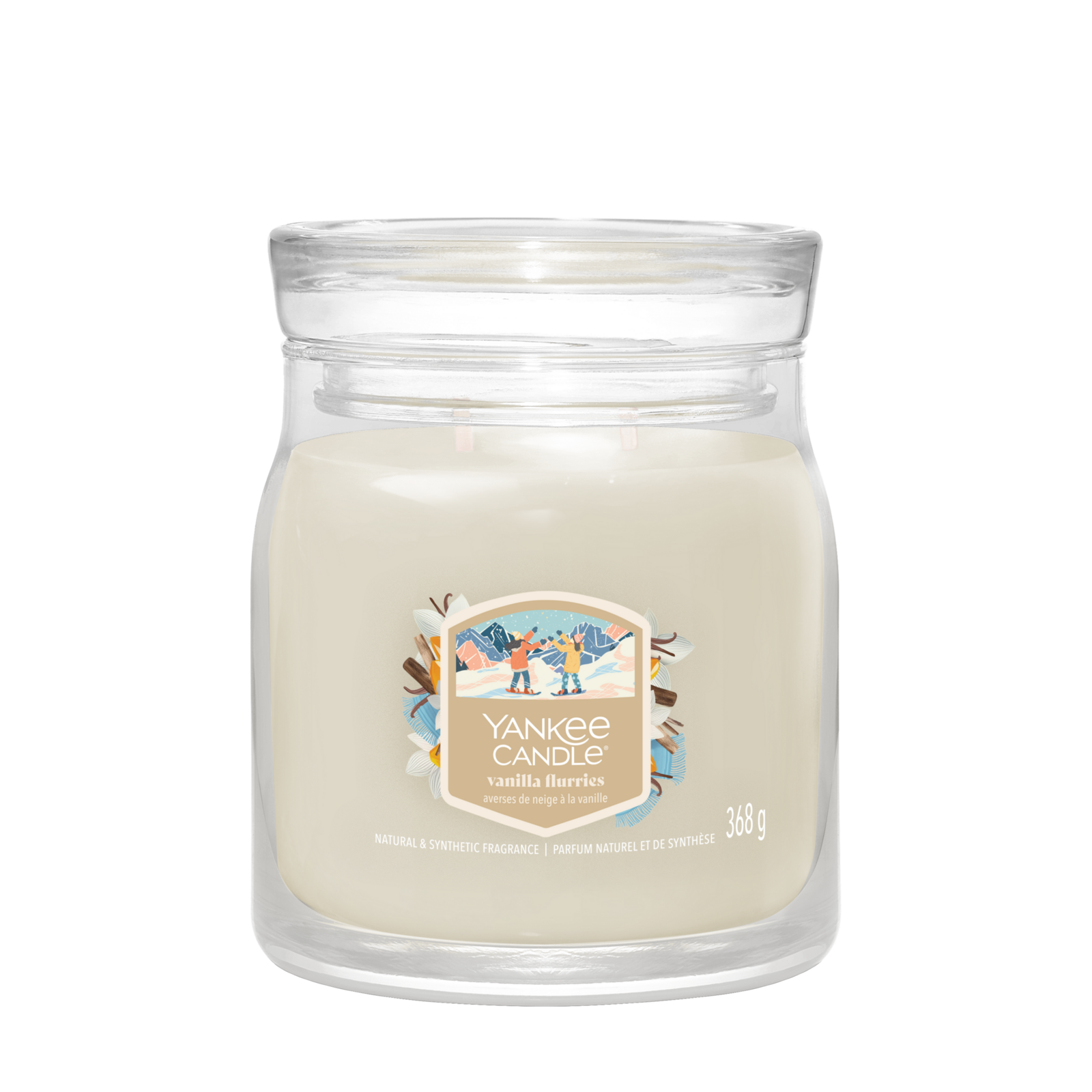 Vanilla Flurries Signature Medium Jar 368g 2-Docht Vanilla Flurries Signature Medium Jar 368g 2-Docht