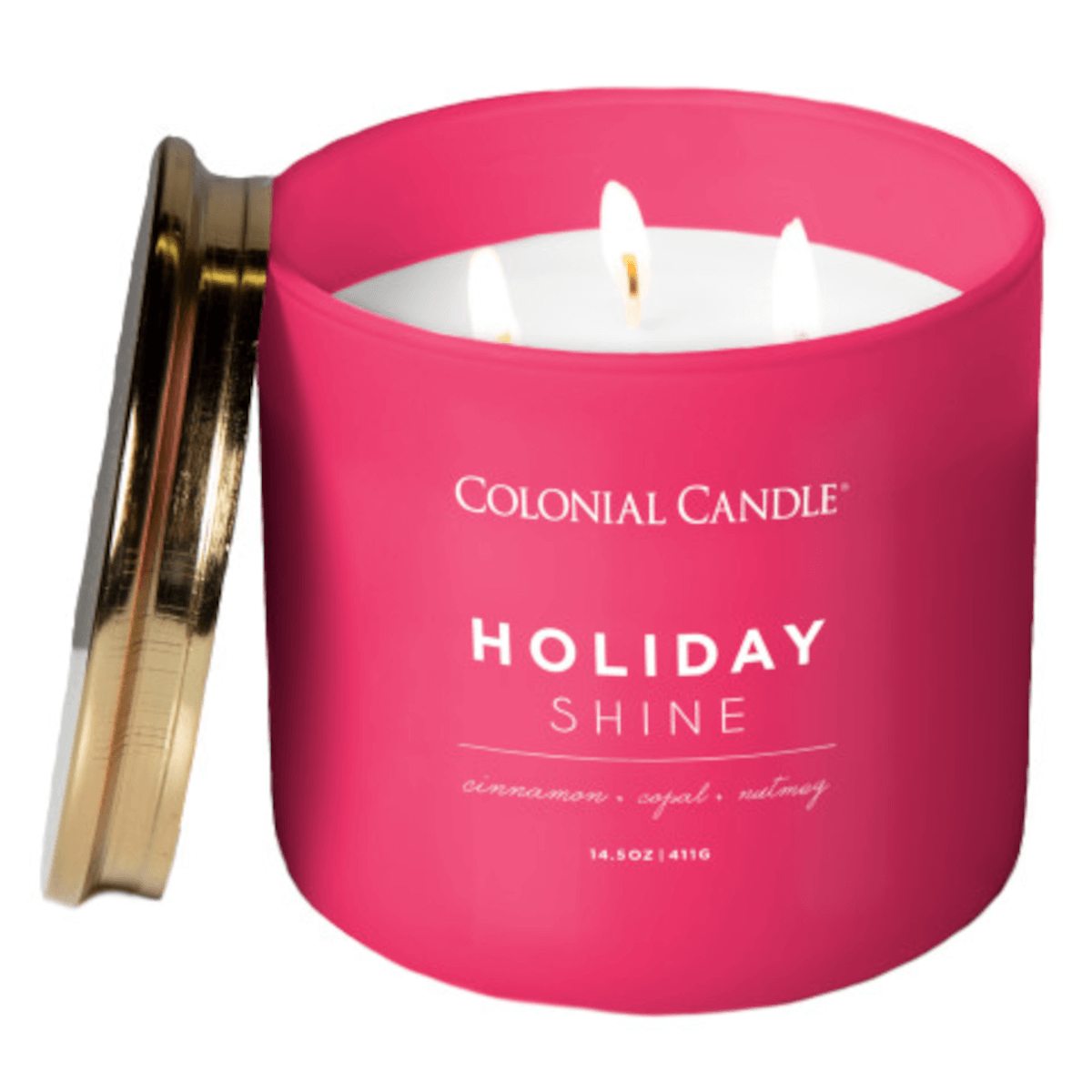 CC124480-von-Oben Duftkerze Holiday Shine - 411g