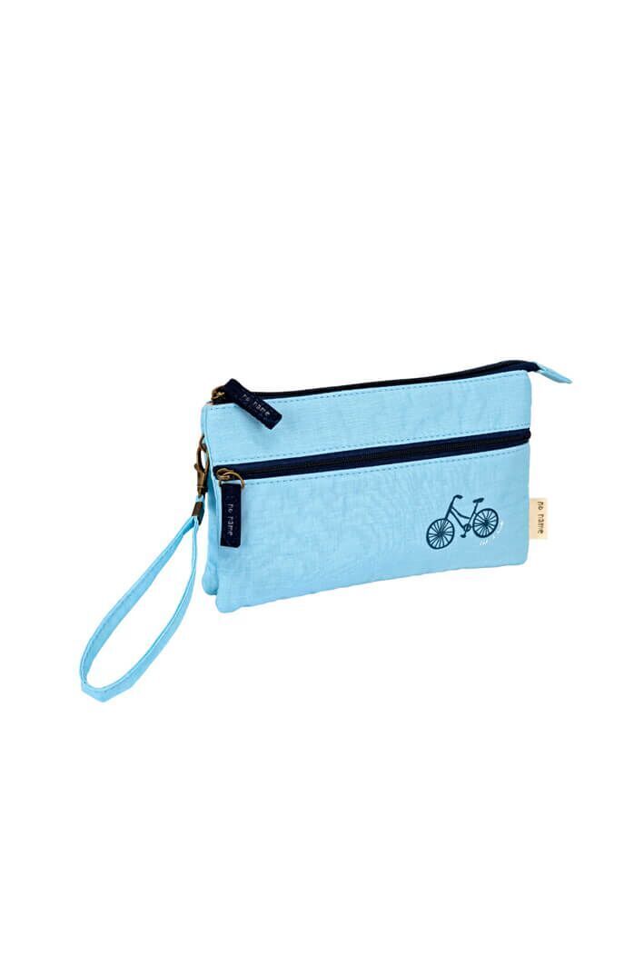 Patchwork Täschchen Let's Ride hellblau 213 Patchwork Täschchen Let's Ride hellblau 213