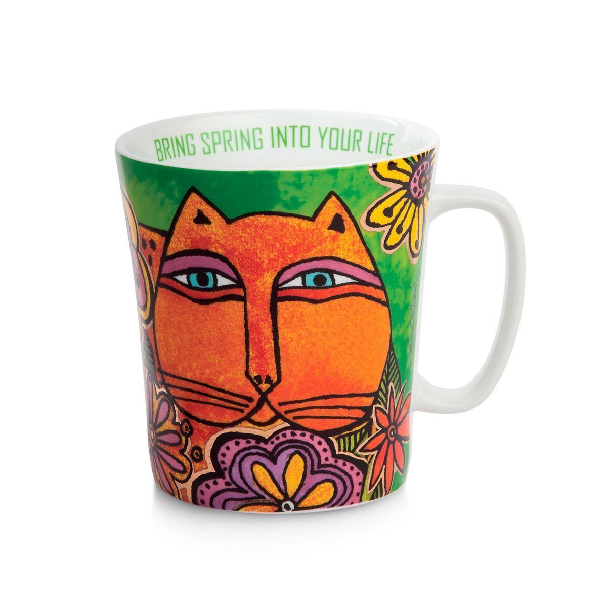 Tasse Fantastic Felines - Bring spring into your life Pokal, Getränk, Kaffee, Kaffeetasse