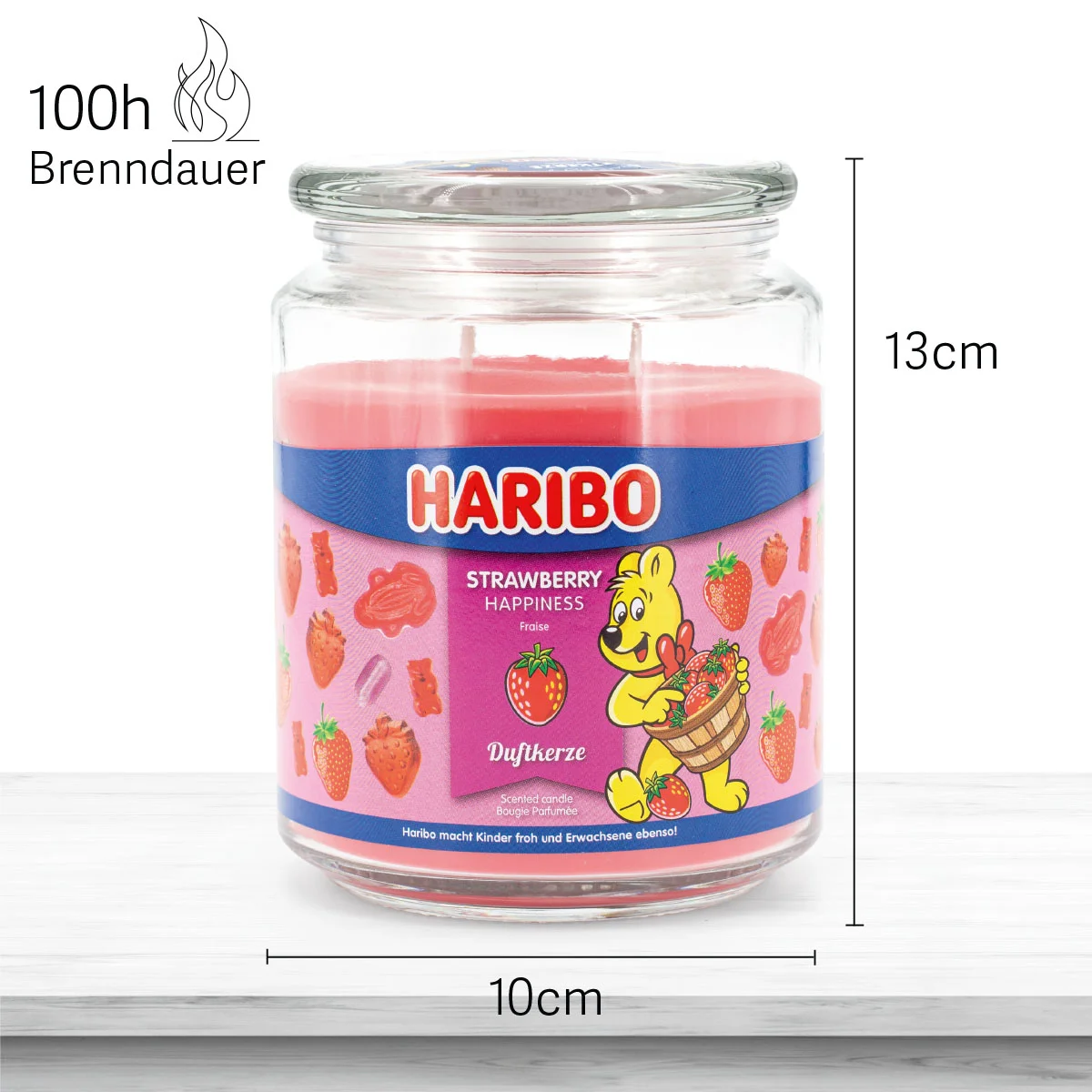 Strawberry Happiness 510g Haribo™ Duftkerze