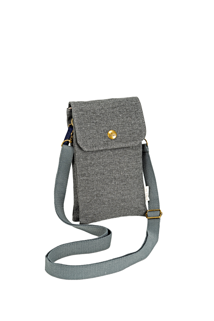 Mini Crossbag Uni anthrazit 817