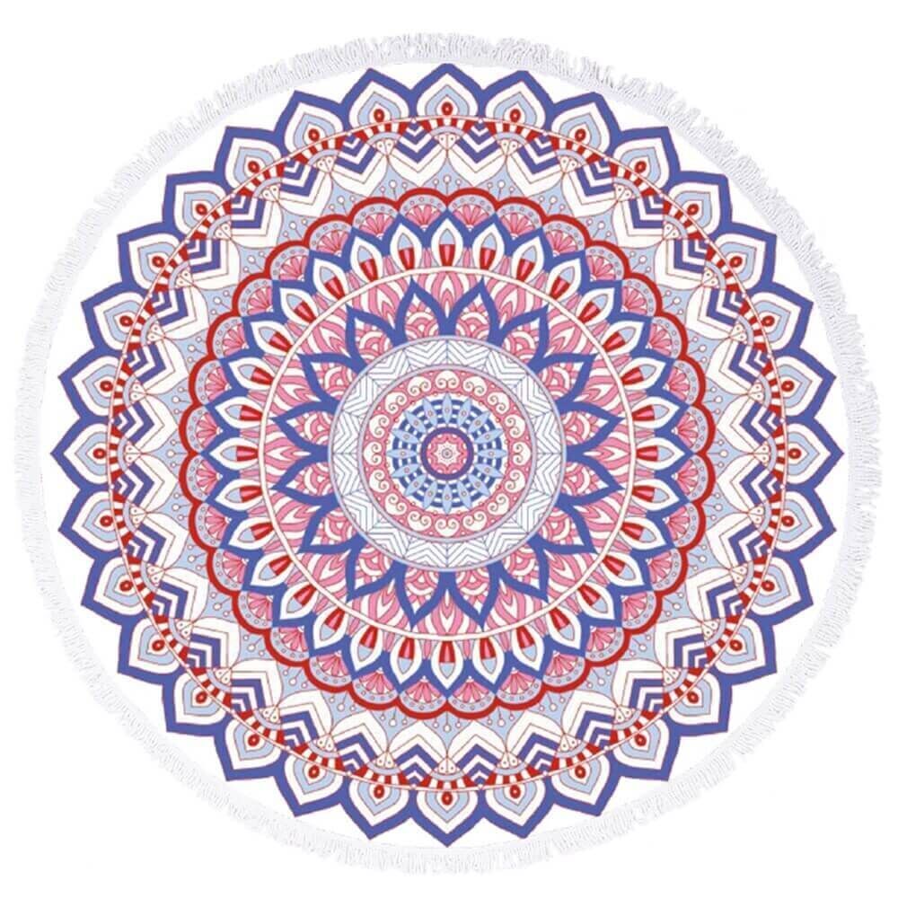 236-087-2019 Rundes Strand-Tuch 087