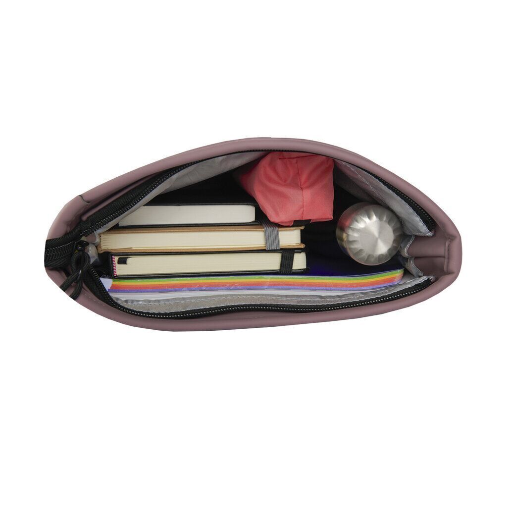 Bowie - Los Angeles Rolltop Rucksack lila