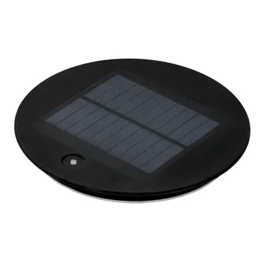 Solar Down Light Medium LED Solarleuchte schwarz 16,5x3cm solarpanel, solar, round, disk, garden light