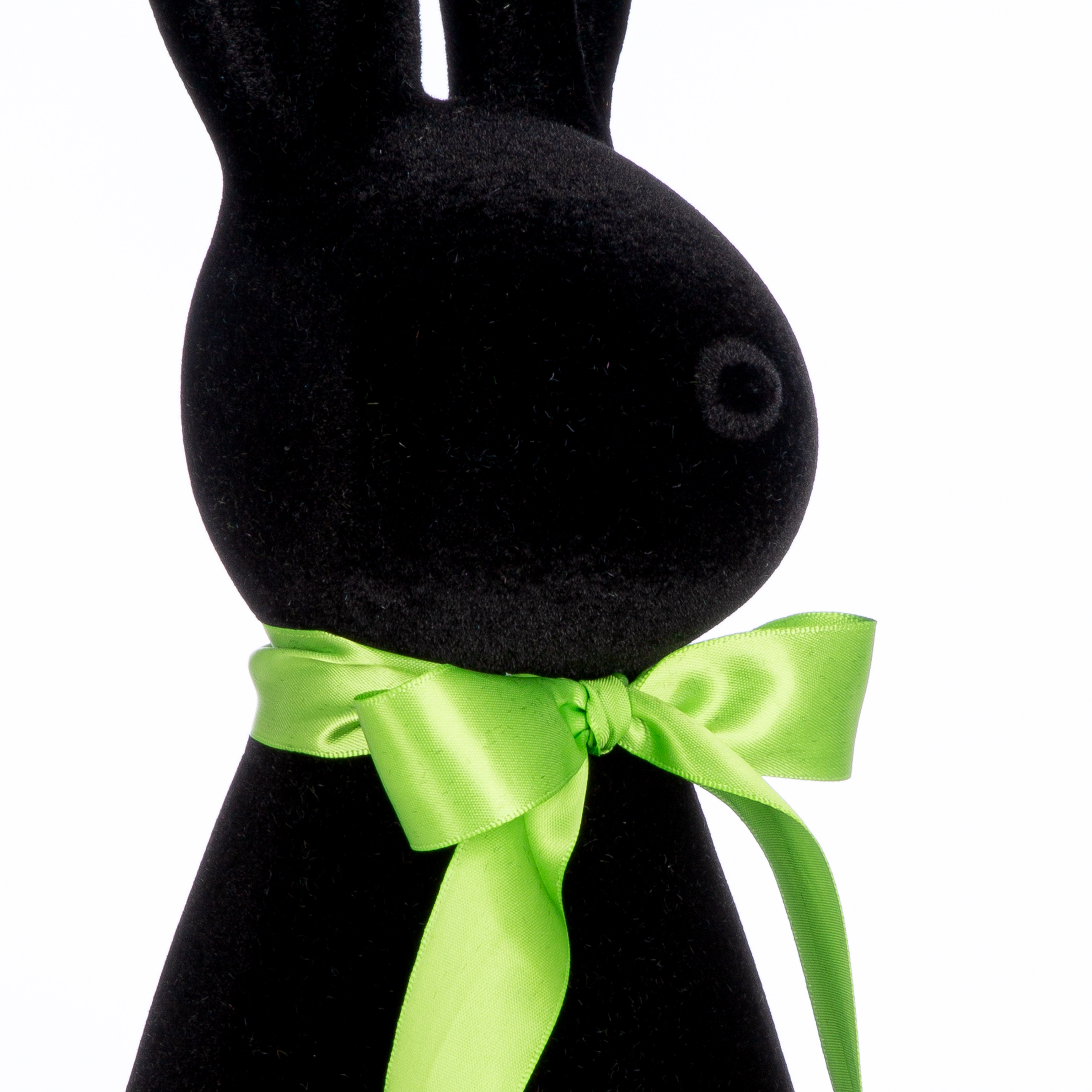 Dekofigur Hase Jimmy schwarz 41cm