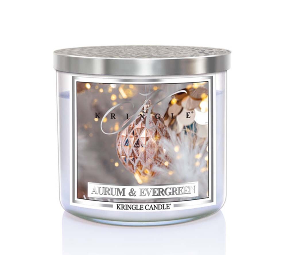 Aurum & Evergreen 396g Tumbler 3-Docht
