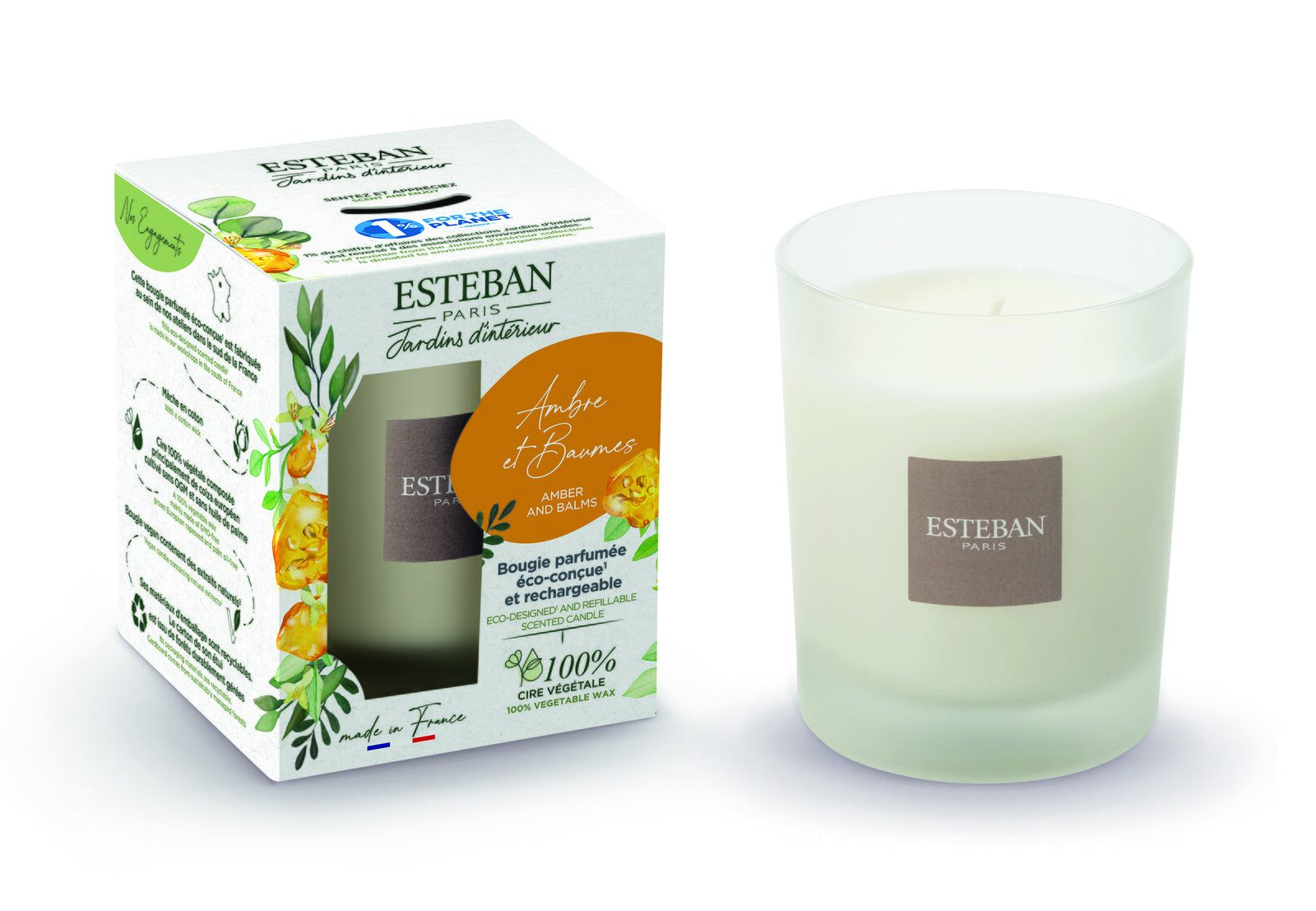 BAB-004 Amber & Balsam Duftkerze 180g