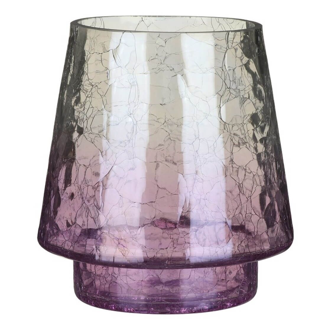 Savoy Purple Crackle Jar Sleeve