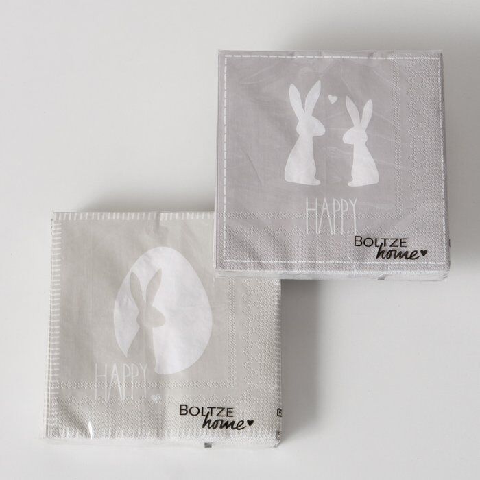 Hauptbild-Riga9OSn-large Serviette Jody 20 Stück weiß/grau Variante 1