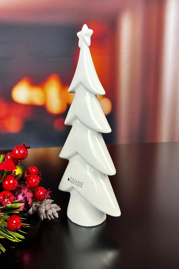 Deko Baum Medora 24cm cremeweiß Deko Baum Medora 24cm cremeweiß