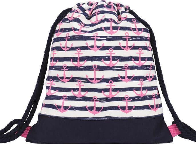 GL2019-0363 Kinder Turnbeutel 225-004 (Navy Pink)