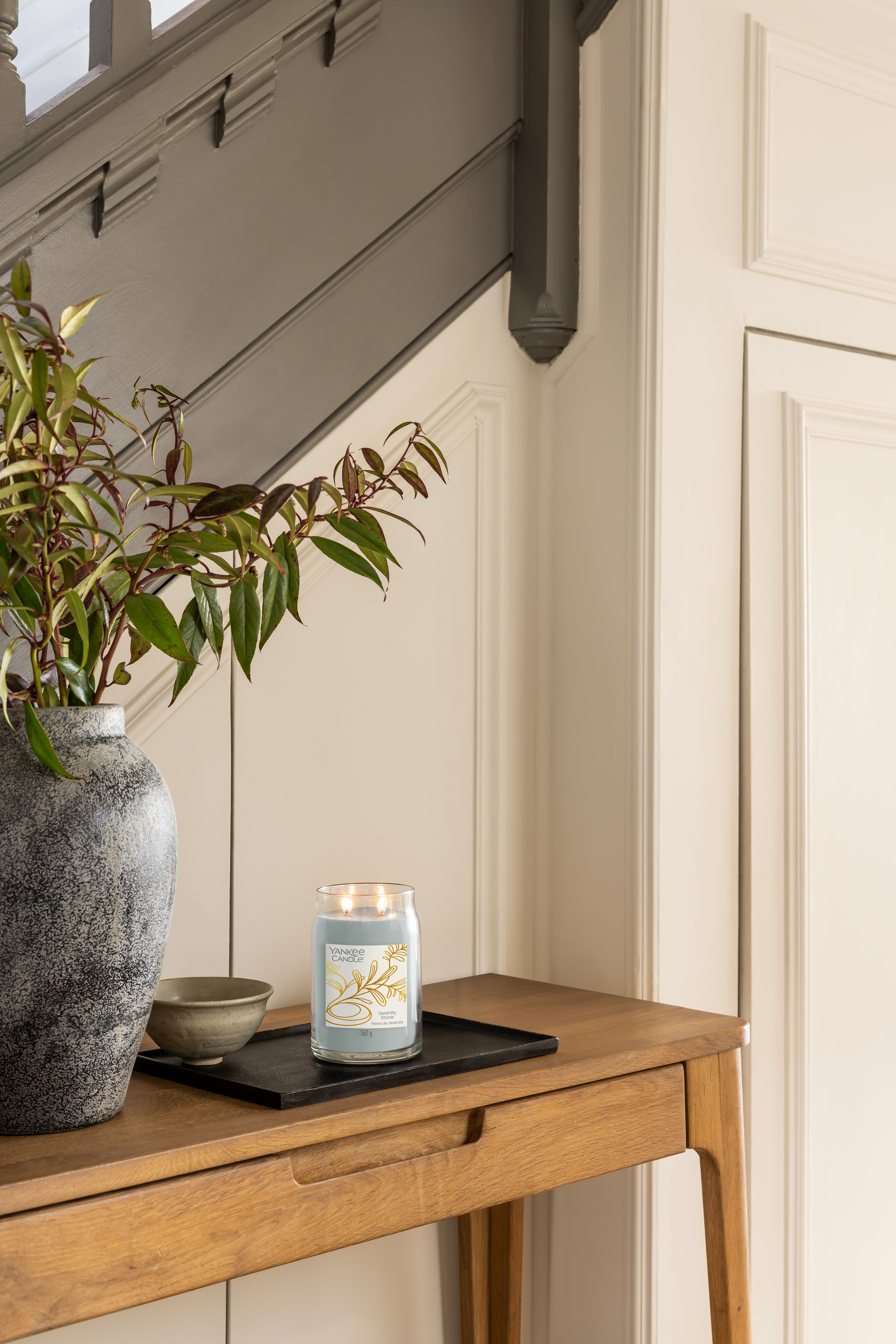 Serenity Stone Signature Large Jar 567g 2-Docht Serenity Stone Signature Large Jar 567g 2-Docht