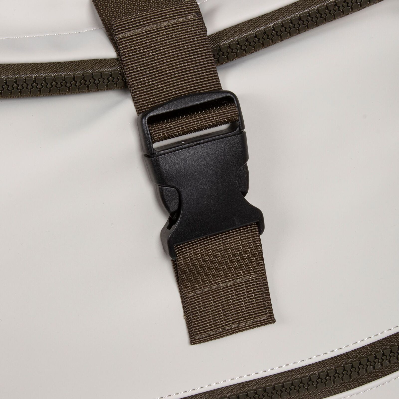 dRNM1CSQ Tim - New York Rolltop Rucksack beige/olive