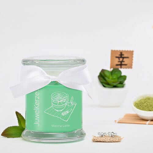JuwelKerze Matcha Latte (Ohrringe) 230g