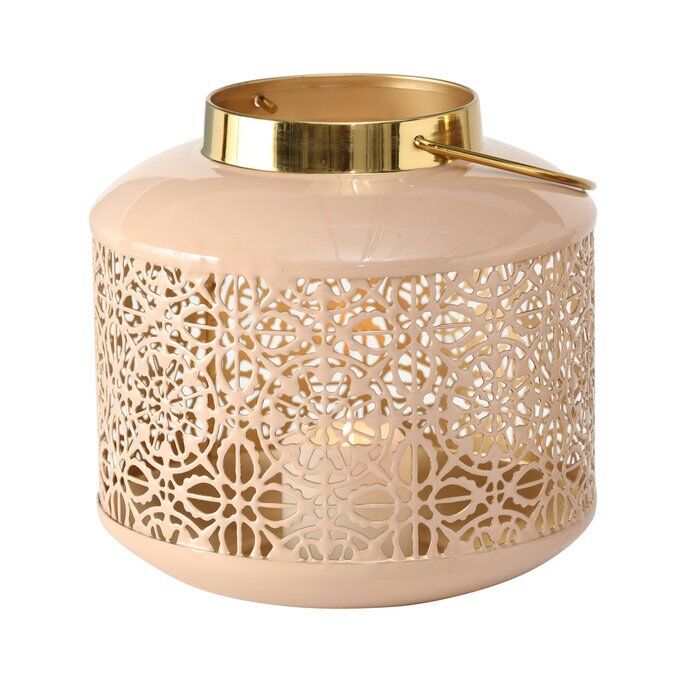 Windlicht Vilana creme 17cm