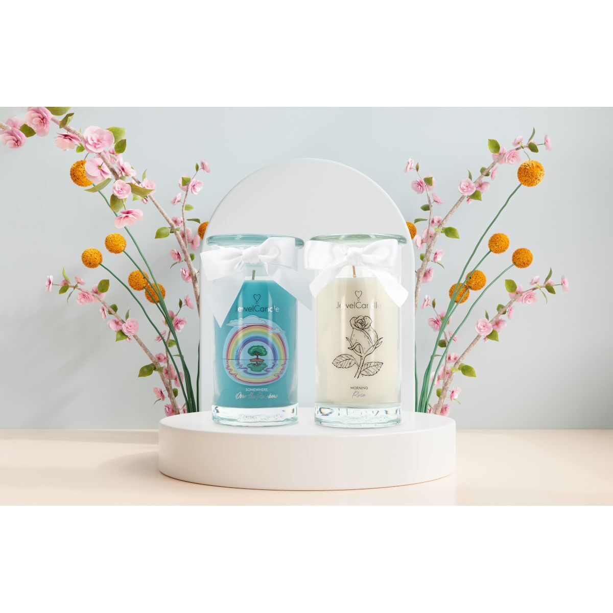 Somewhere Over The Rainbow (Ohrringe) 400g Blume, Pflanze, Flasche