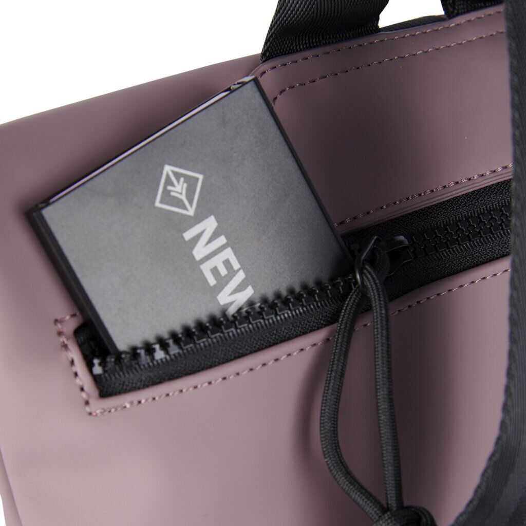 Bowie - Los Angeles Rolltop Rucksack lila