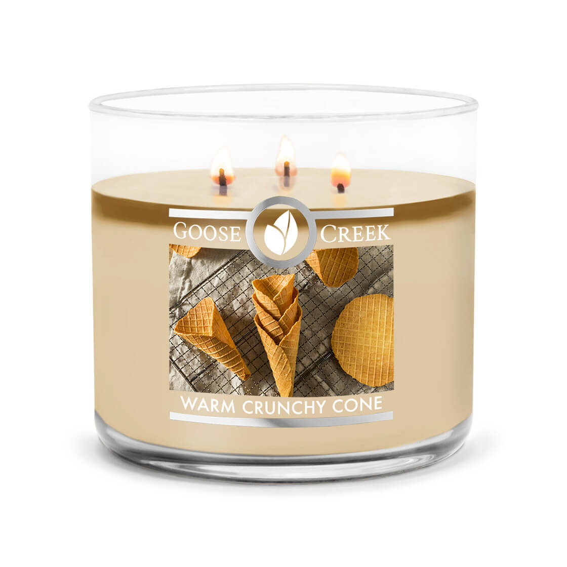 Warm Crunchy Cone 411g (3-Docht)