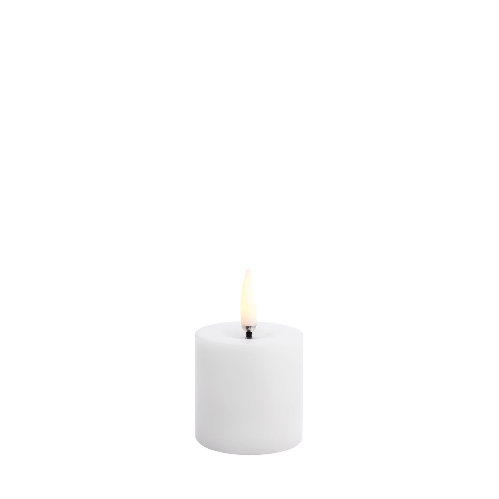 Uyuni-UL-PI-NWM0505-Melted-Pillar-Candles-large Uyuni LED Stumpenkerze 5 x 4,5cm melted nordic white