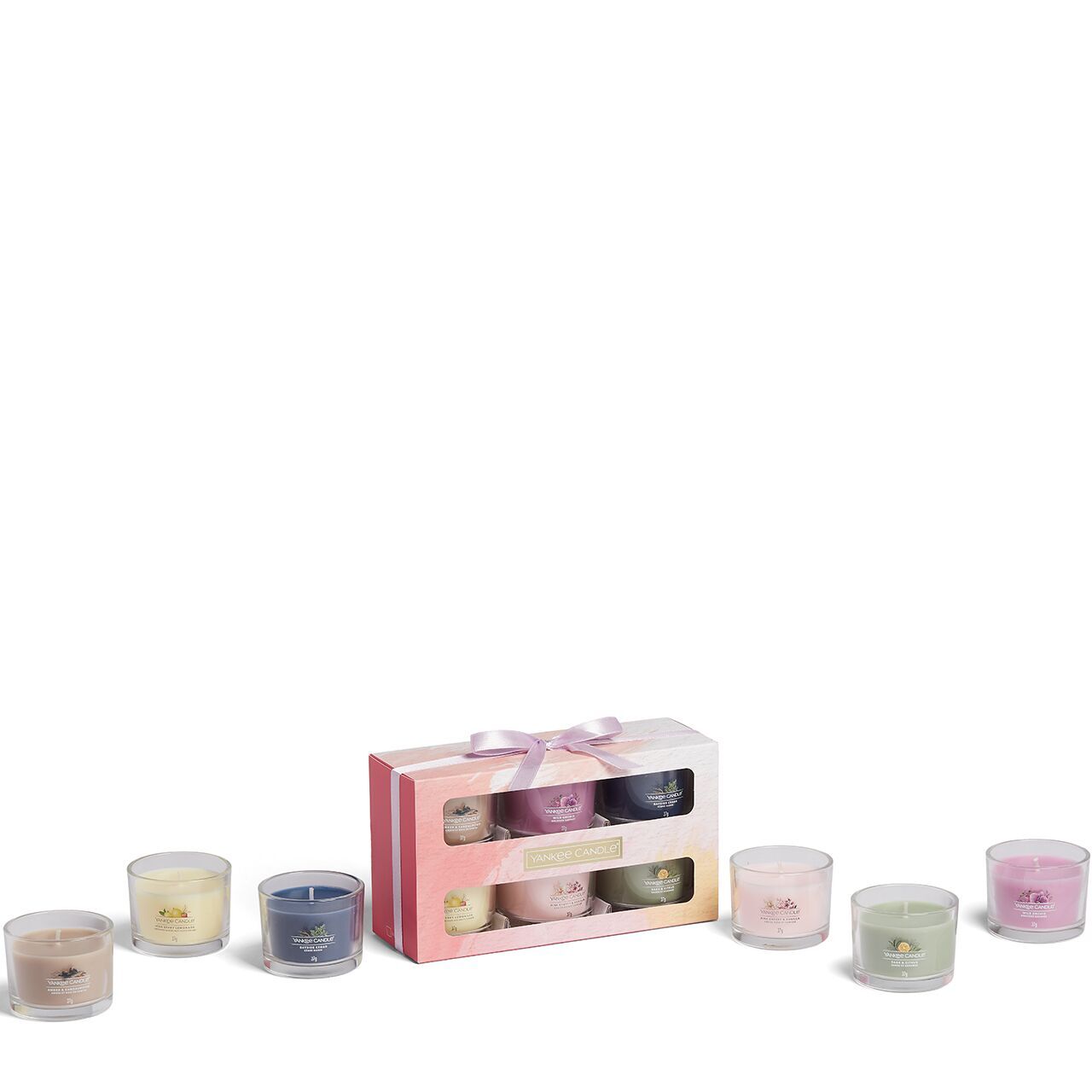 signature20231 6 Glasvotivkerzen à 37g Geschenkset Signature 2023