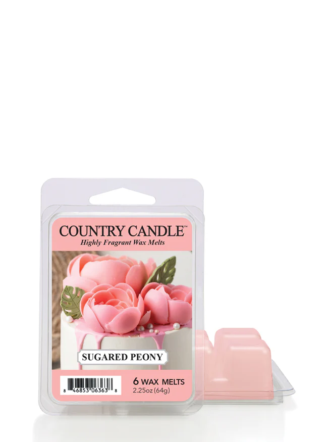 Sugared Peony Wax Melts 64g Sugared Peony Wax Melts 64g