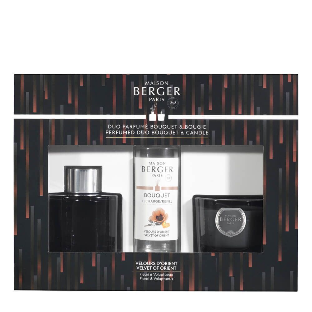 Samt aus dem Orient - Variation Raumduft Set Diffuser + Duftkerze - Letzte Chance