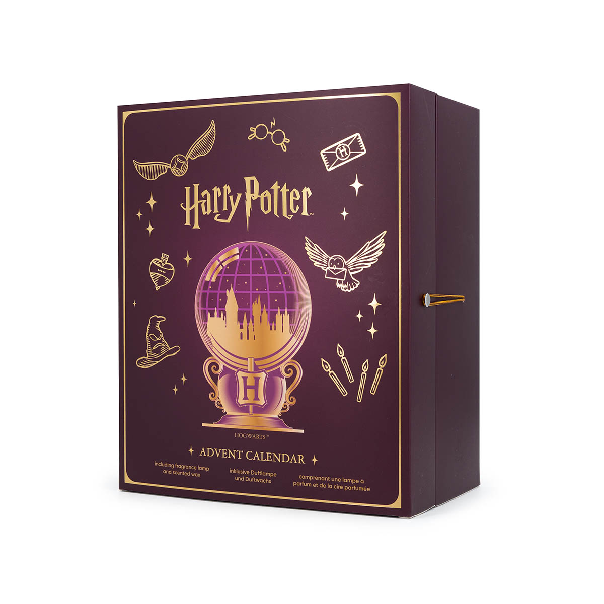 Adventskalender, Harry-Potter, Globus, golden, Schachtel