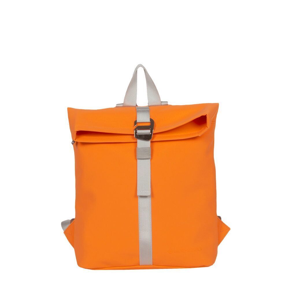 new-rebels-mart-rolltop-rucksack-orange-neon-small-3 Mart - Los Angeles Rolltop Mini Rucksack neon orange