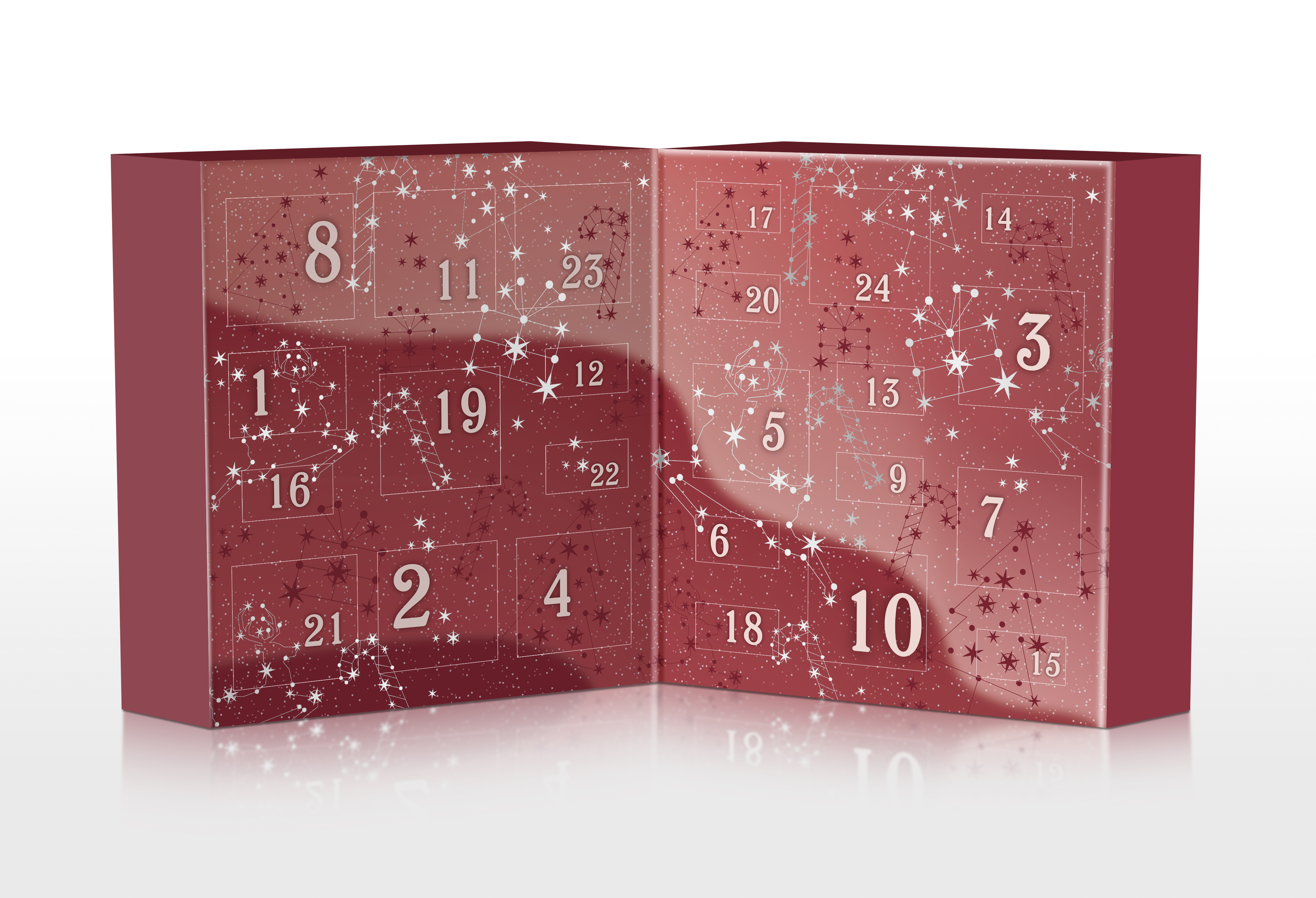 Adventsbuch Weihnachten Bright Lights Adventskalender B-Ware