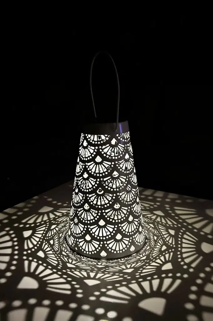 Solar Lampe Poesia LED 20,5cm creme Solar Lampe Poesia LED 20,5cm creme