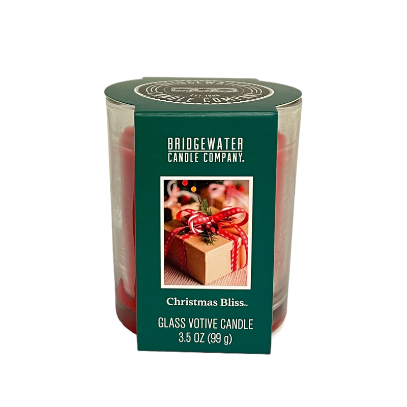 Christmas Bliss Glasvotivkerze 99g Christmas Bliss Glasvotivkerze 99g