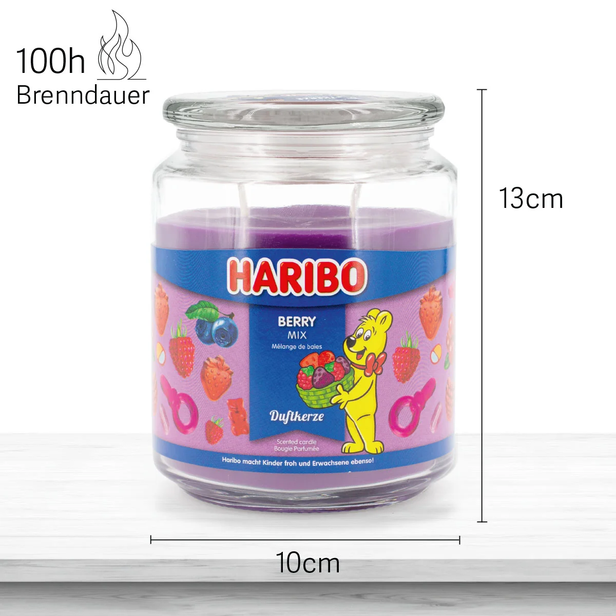 Berry Mix 510g Haribo™ Duftkerze Berry Mix 510g Haribo™ Duftkerze