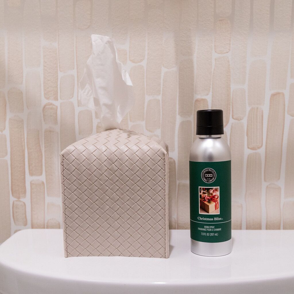 Christmas Bliss New Room Spray Flasche, Papier