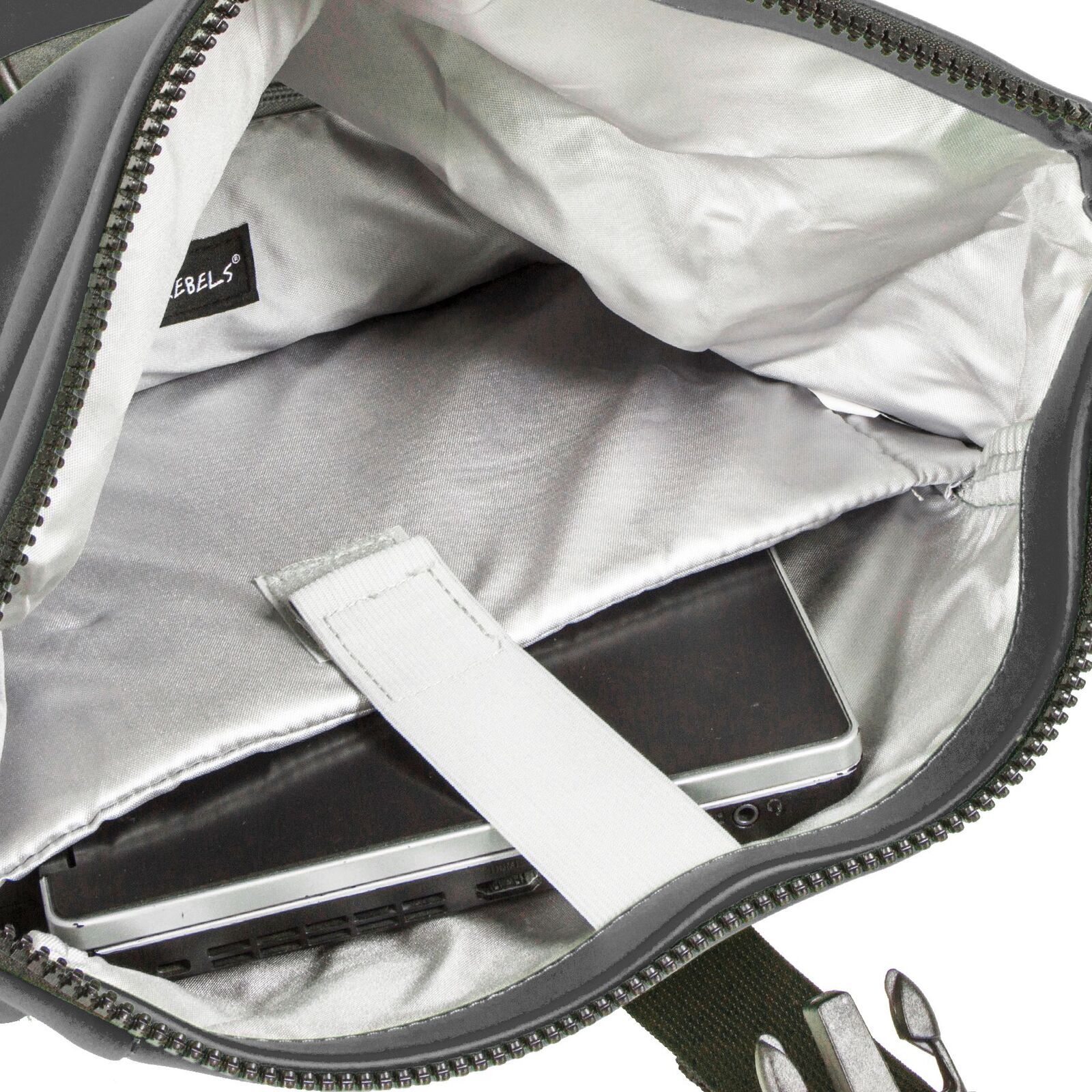 U8skm-Nw Mart - New York Rolltop Rucksack anthrazit