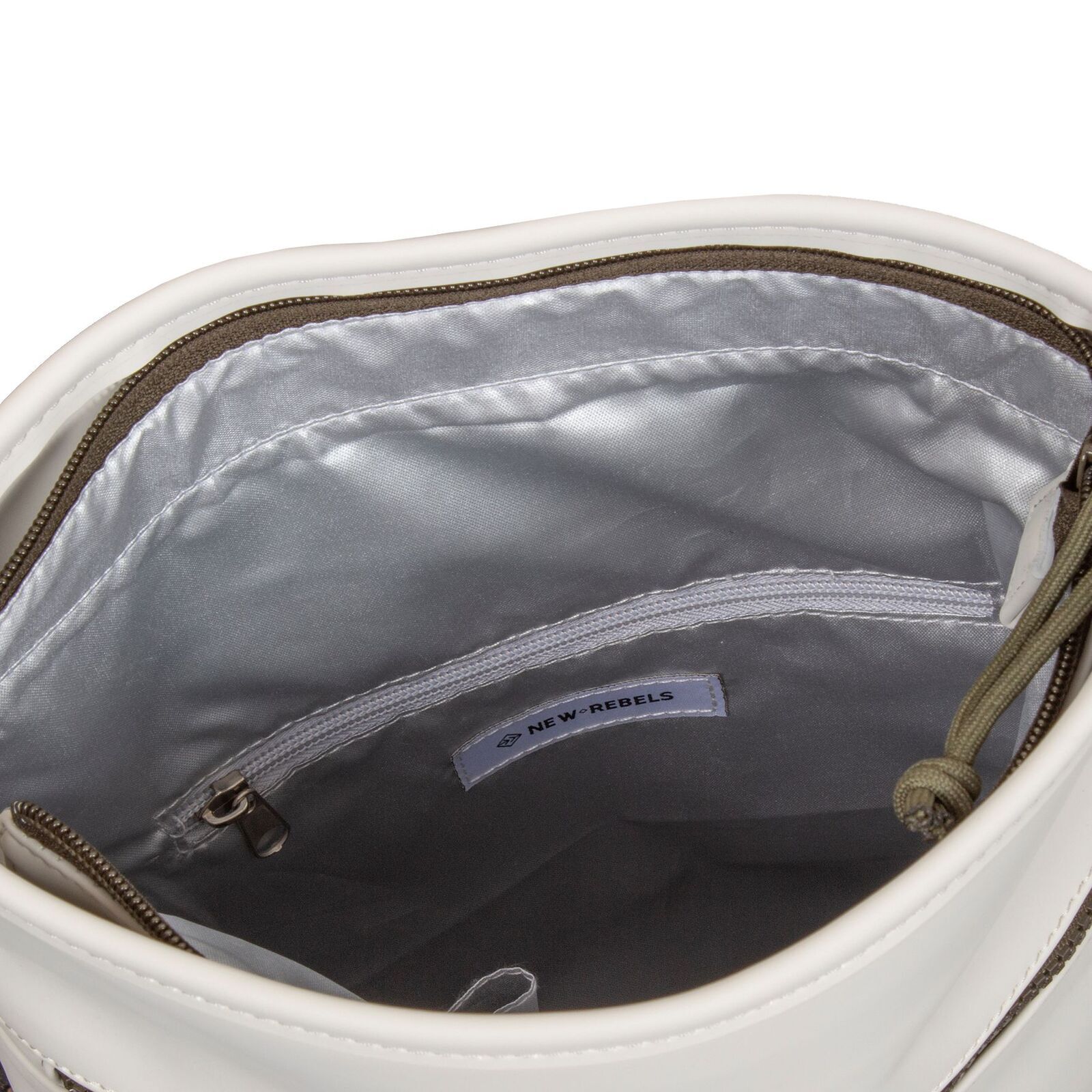 OsgaYNn4 Tim - Los Angeles Rolltop Mini Rucksack beige/olive