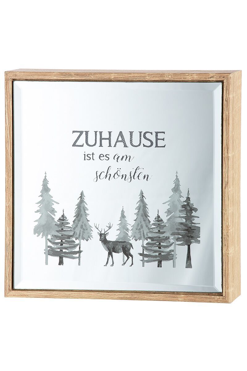 Spiegelbild Zuhause 21cm Pflanze, Baum, Tanne, Kiefer