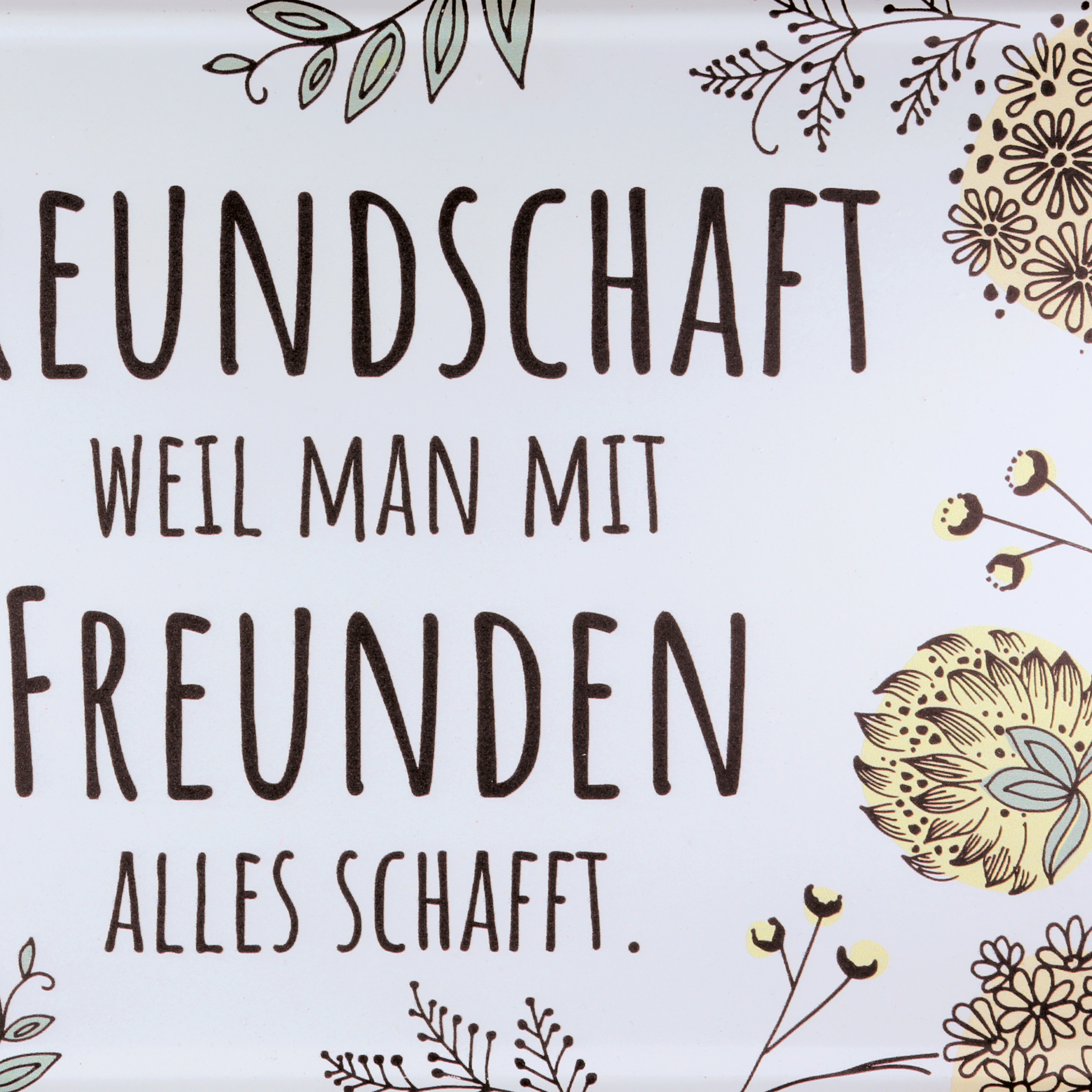 Deko Schild Bauerngarten - Freunden