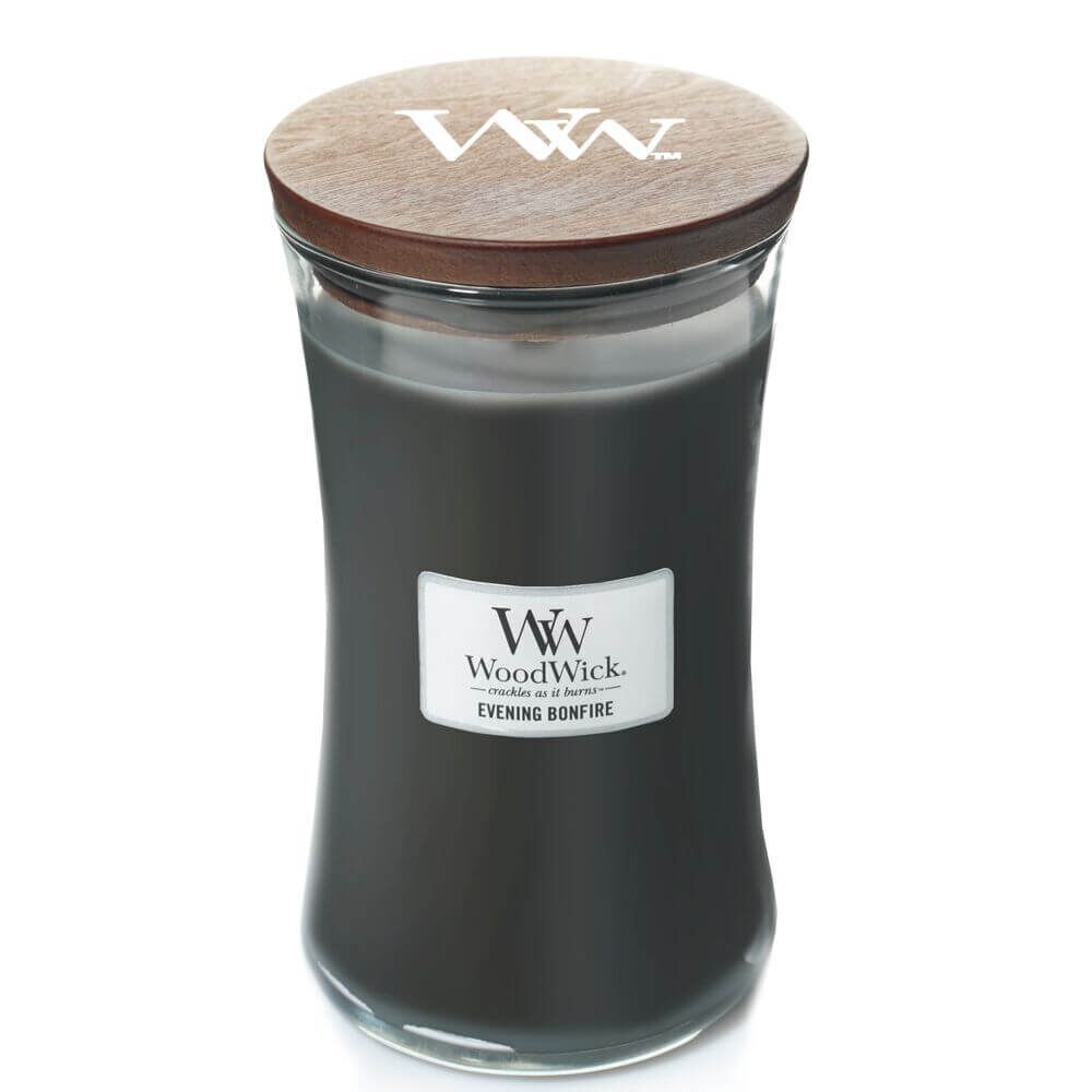 93488-w-lid_silho Evening Bonfire 610g von Woodwick