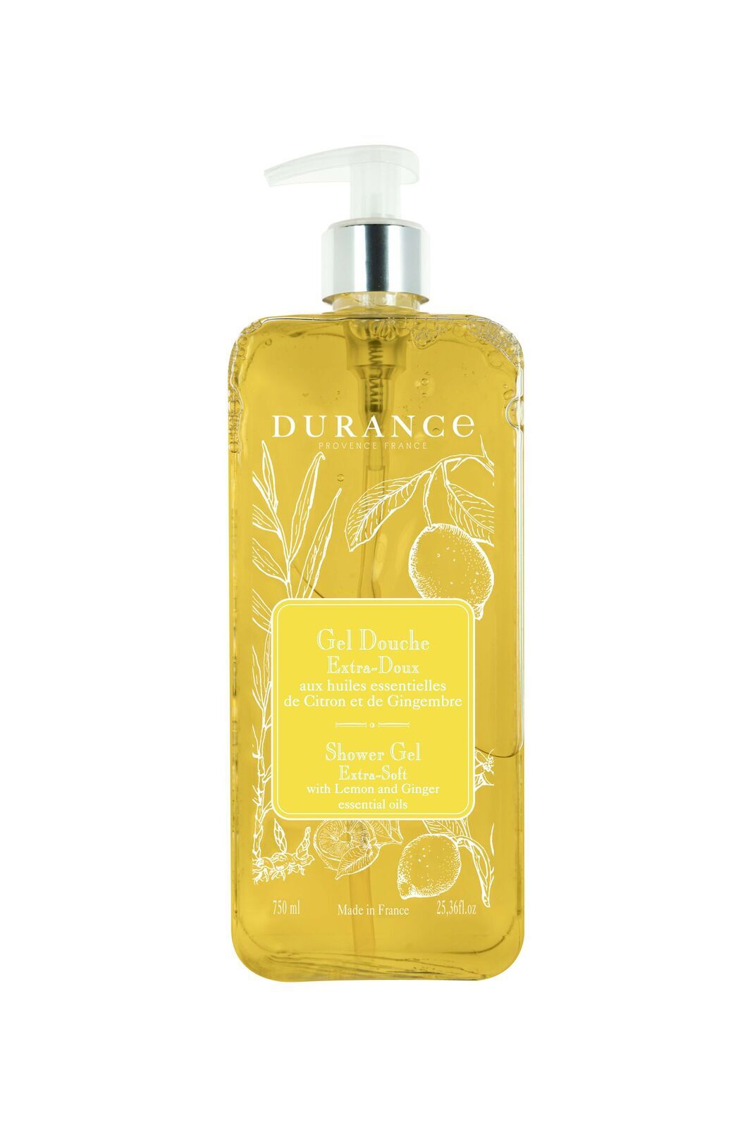 DG-Lemon-and-Ginger Extra sanftes Duschgel Zitrone Ingwer 750ml - Auslauf