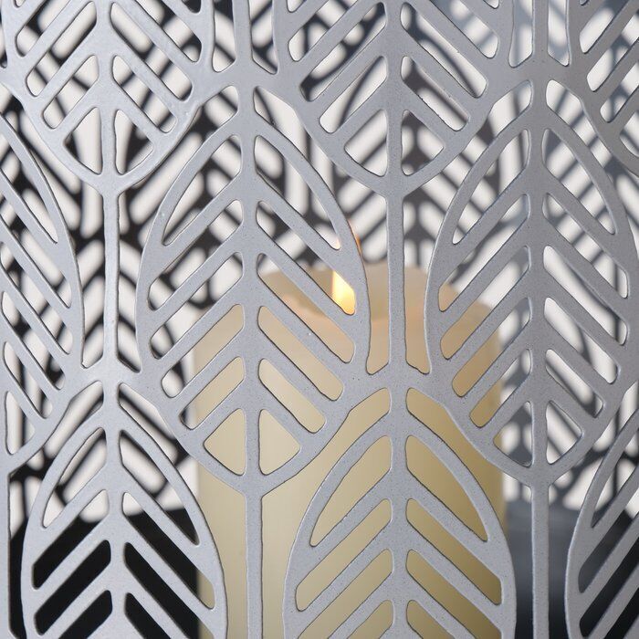 Detailbild-mTgiTcM7-large Windlicht Blata 20cm hellgrau